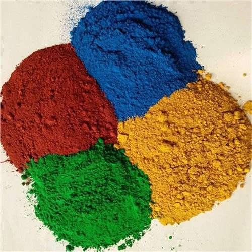 Pigments d'oxyde de fer