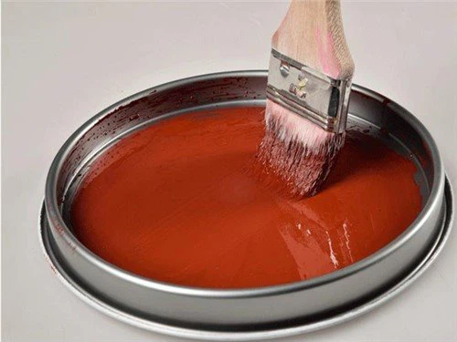 Poudre de pigment d’oxyde de fer rouge